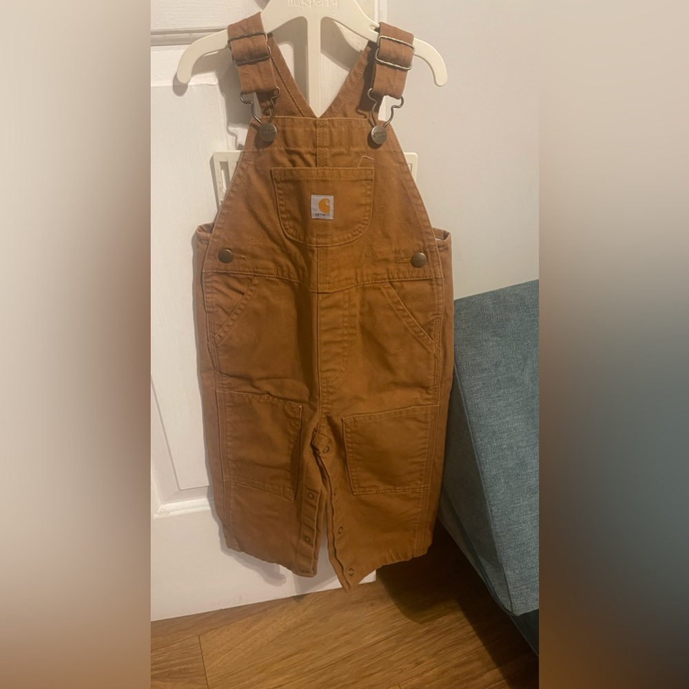 18m carhartt overall bibs